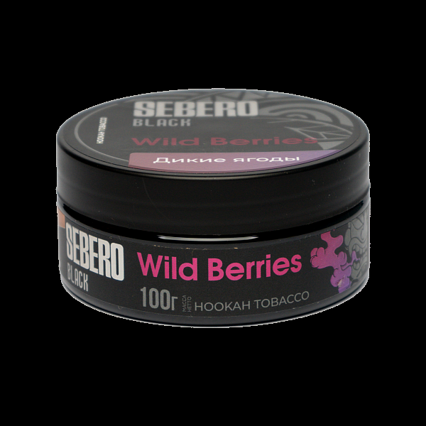 Табак SEBERO BLACK WILD BERRIES 100 гр в Сочи