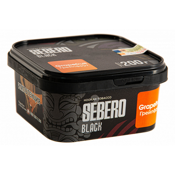 Табак SEBERO BLACK GRAPEFRUIT 200 гр в Сочи