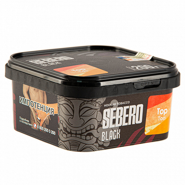 Табак SEBERO BLACK TOP 200 гр в Сочи