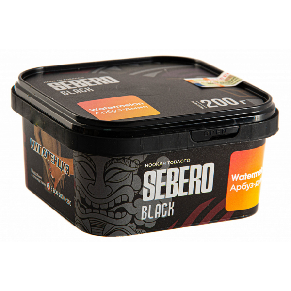 Табак SEBERO BLACK WATERMELON 200 гр в Сочи