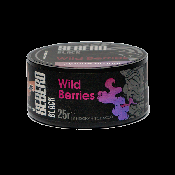 Табак SEBERO BLACK WILD BERRIES 25 гр в Сочи