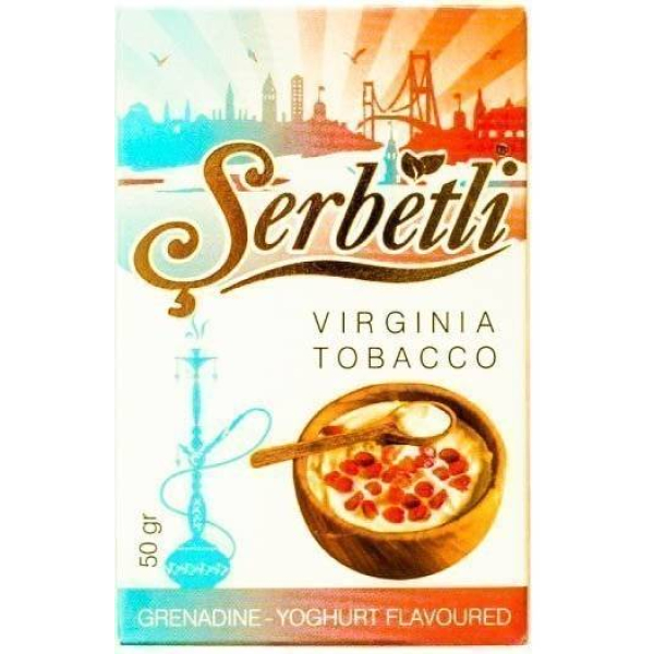 Табак Serbetli Grenadine Yoghurt 50 грамм в Сочи