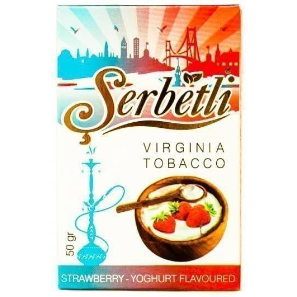 Табак Serbetli Strawberry Yoghurt 50 грамм в Сочи
