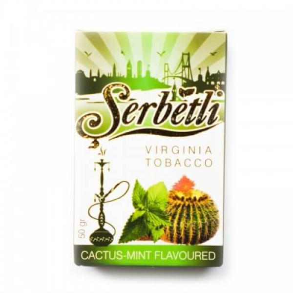 Табак Serbetli Cactus mint 50 грамм в Сочи