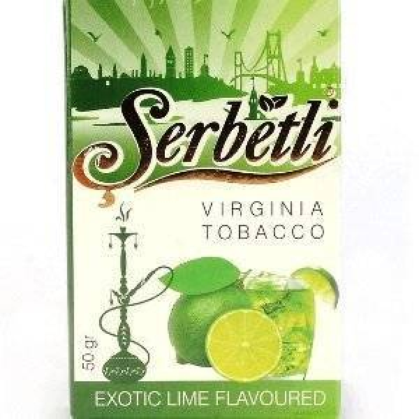 Табак Serbetli Exotic Lime 50 грамм в Сочи