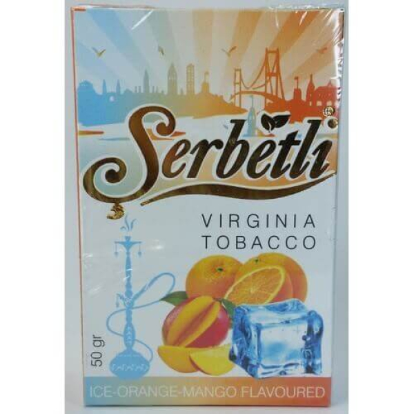 Табак Serbetli Ice Orange Mango 50 грамм в Сочи