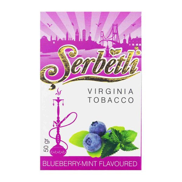 Табак Serbetli Черника с мятой 50 гр в Сочи