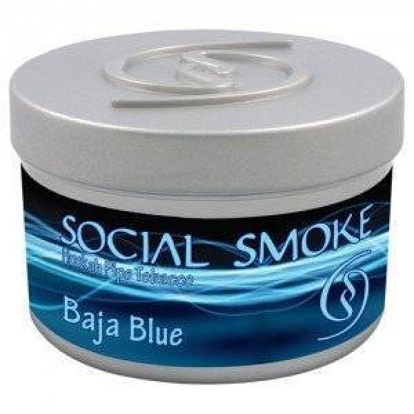 Табак Social Smoke Baja Blue 250 грамм в Сочи