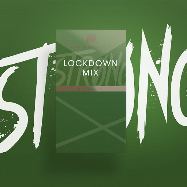 Табак Шпаковского Strong Lockdown mix (Алтайский чай) 40 гр в Сочи