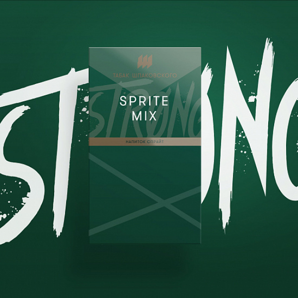 Табак Шпаковского Strong Sprite Mix (Напиток Спрайт) 40 гр в Сочи