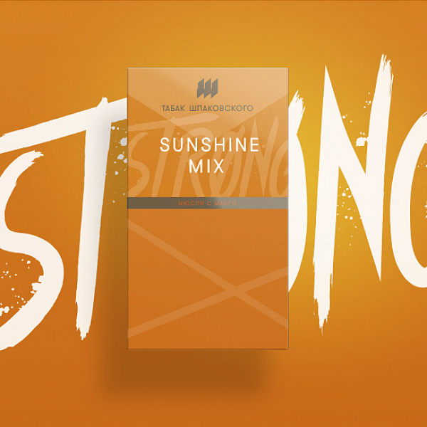 Табак Шпаковского Strong Sunshine MIx (Мюсли Манго) 40 гр в Сочи