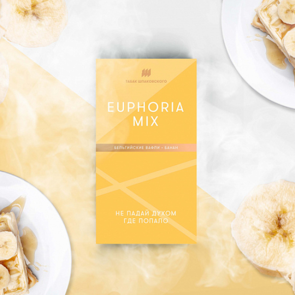 Табак Шпаковского Euphoria (Бельгийские Вафли Банан) 40 грамм в Сочи