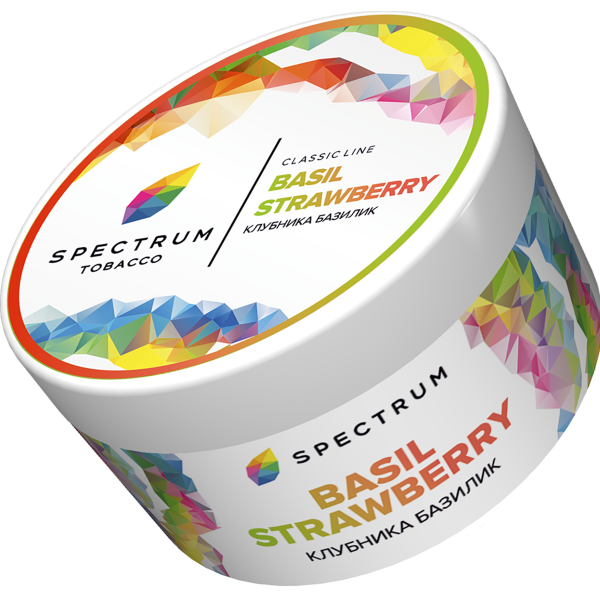 Табак Spectrum Classic BasilStrawberry 200 грамм в Сочи