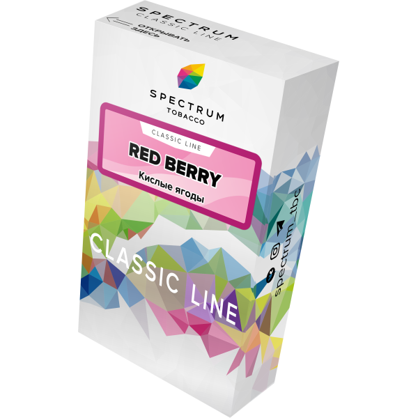 Табак Spectrum Classic red berry 40 грамм в Сочи