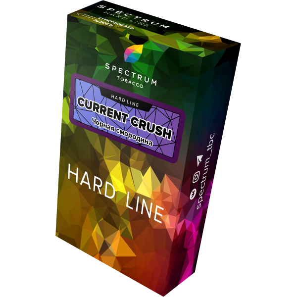Табак Spectrum Hard current crush 40 грамм в Сочи