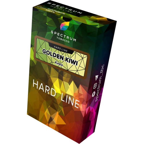 Табак Spectrum Hard golden kiwi 40 грамм в Сочи