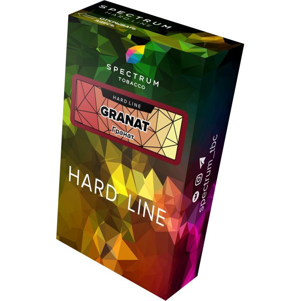 Табак Spectrum Hard granat 40 грамм в Сочи