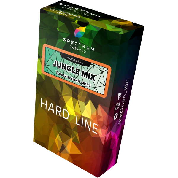 Табак Spectrum Hard jungle mix 40 грамм в Сочи