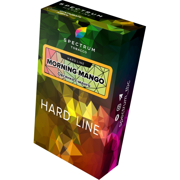 Табак Spectrum Hard morning mango 40 грамм в Сочи
