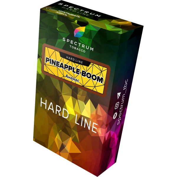 Табак Spectrum Hard pinapple boom 40 грамм в Сочи