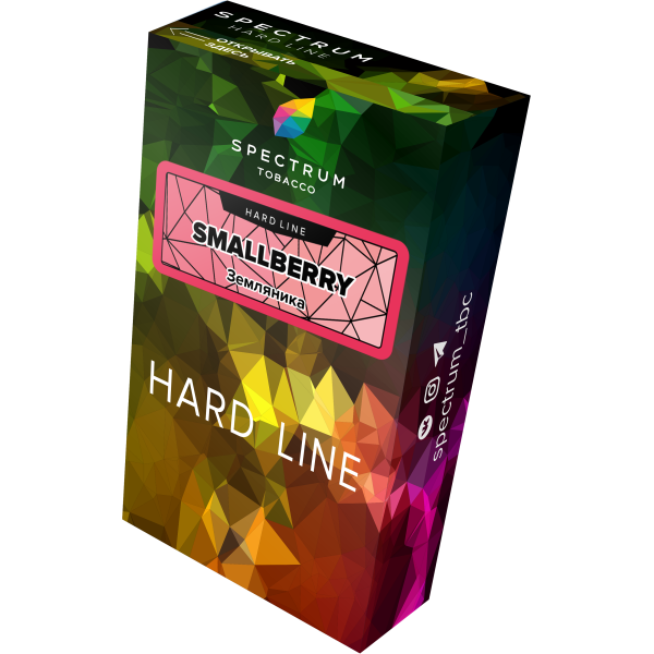 Табак Spectrum Hard smallberry 40 грамм в Сочи