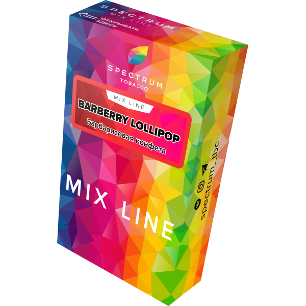 Табак Spectrum Mix Line Barberry Lollipop 40 грамм в Сочи
