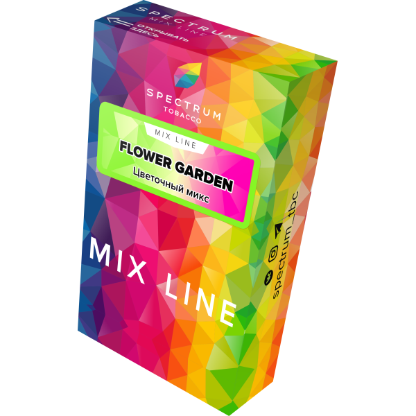 Табак Spectrum Mix Line Flower Garden 40 грамм в Сочи
