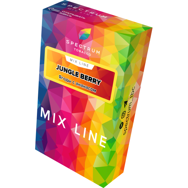 Табак Spectrum Mix Line Jungle Berry 40 грамм в Сочи