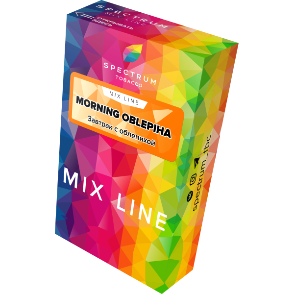 Табак Spectrum Mix Line Morning Oblepiha 40 грамм в Сочи