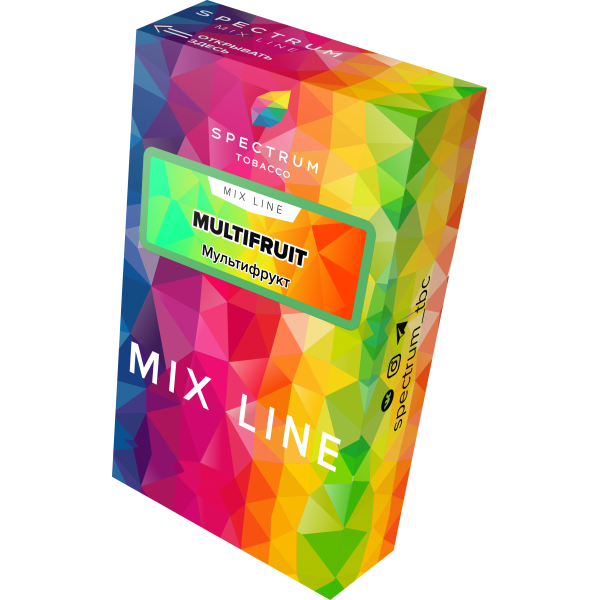 Табак Spectrum Mix Line Multifruit 40 грамм в Сочи
