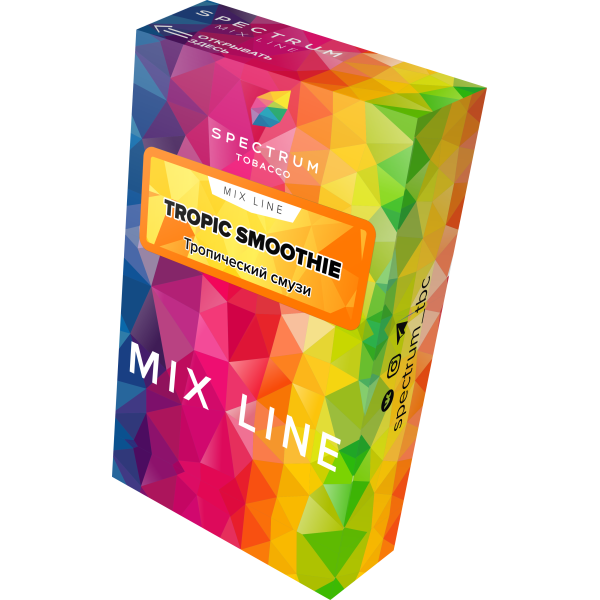 Табак Spectrum Mix Line Tropica Smoothie 40 грамм в Сочи