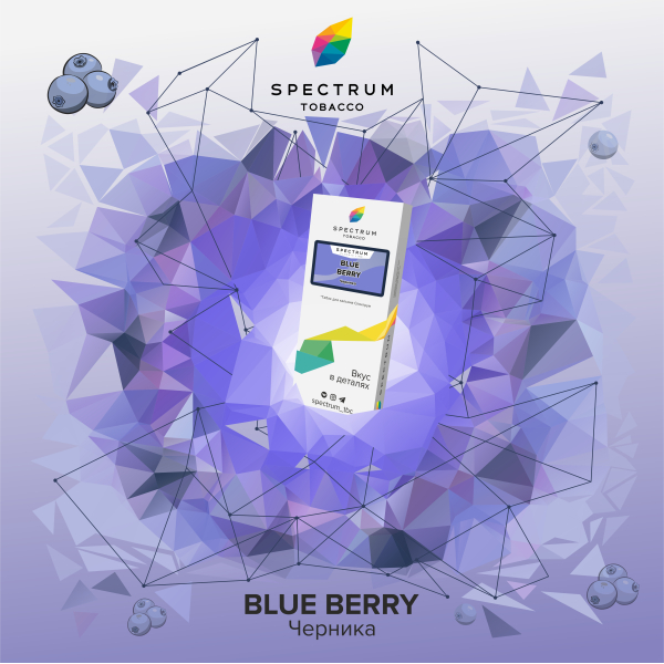 Табак Spectrum Classic Blue Berry 100 грамм в Сочи
