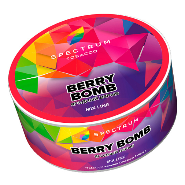 Табак Spectrum Mix Line Berry bomb (Ягодный взрыв) 25 гр в Сочи