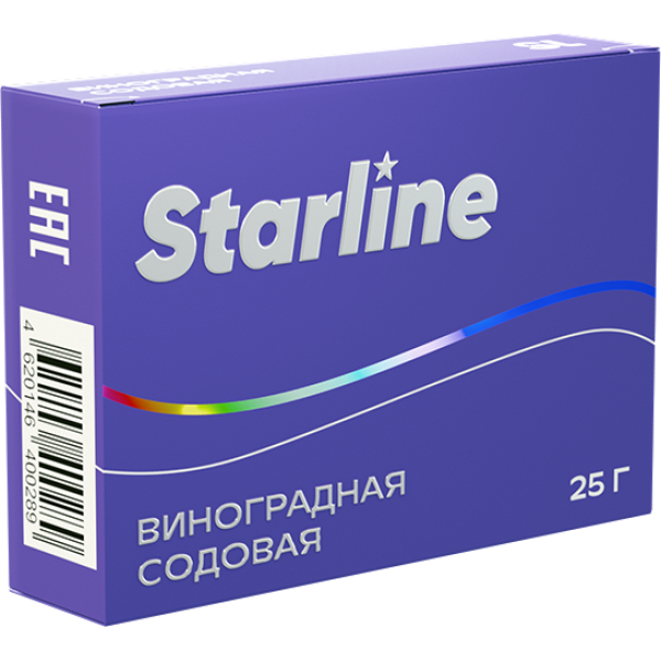 Табак Starline Виноградная содовая 25 гр в Сочи