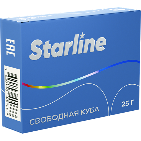 Табак Starline Свободная куба 25 гр в Сочи