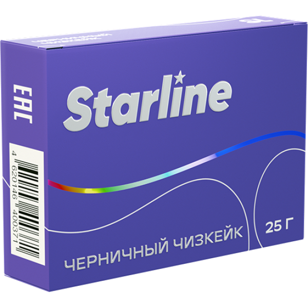 Табак Starline Черничный чизкейк 25 гр в Сочи