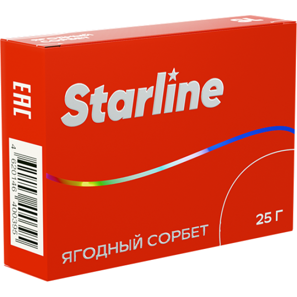 Табак Starline Ягоднный сорбет 25 гр в Сочи