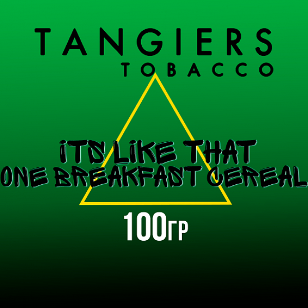 Табак Tangiers BIRQUIQ ITS LIKE THAT ONE BREAKFAST CEREAL 100 гр в Сочи