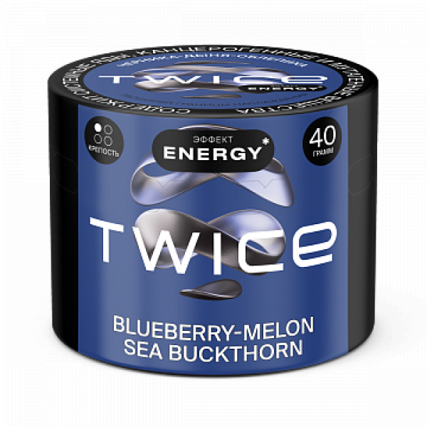 Табак TWICE Blueberry Melon Sea Buckthorn (Черника Дыня Облепиха) 40 гр в Сочи