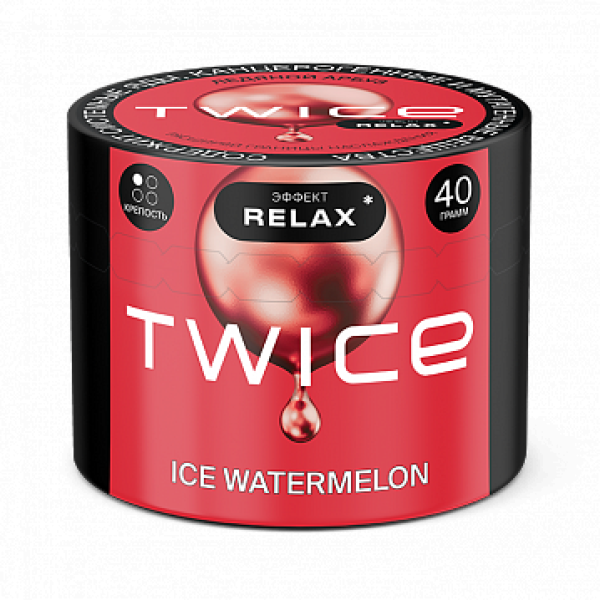 Табак TWICE Ice Watermelon (Ледяной арбуз) 40 гр в Сочи