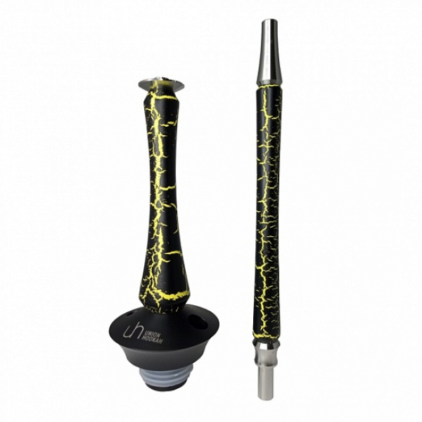 Кальян Union Hookah Sleek Кракле желтый в Сочи