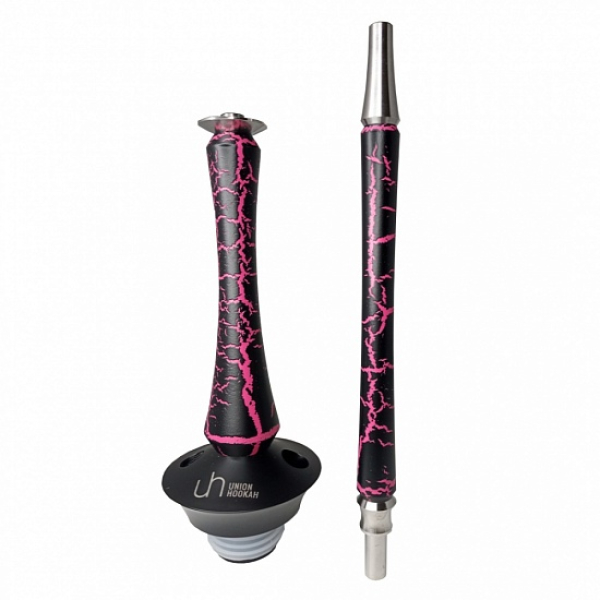 Кальян Union Hookah Sleek Кракле розовый в Сочи