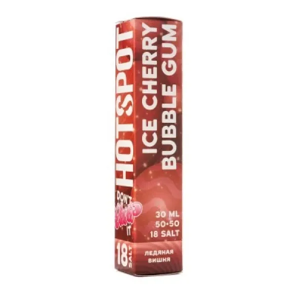 Жидкость HOTSPOT Chow Ice Cherry Bubble Gum 30 мл в Сочи