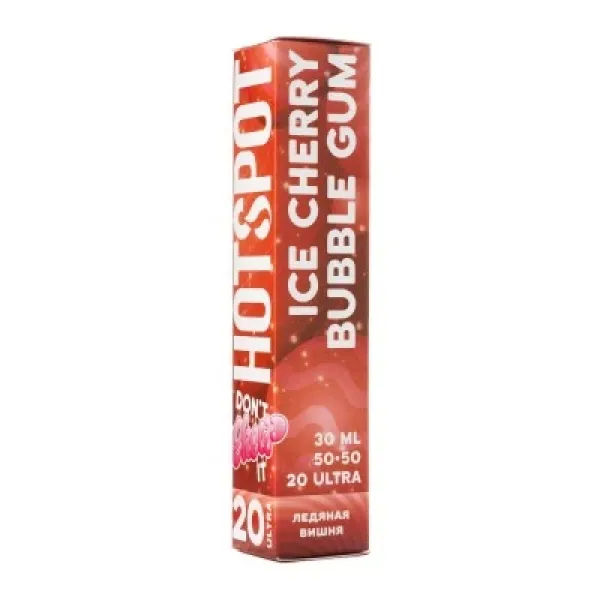Жидкость HOTSPOT Chow Ultra Ice Cherry Bubble Gum 30 мл в Сочи