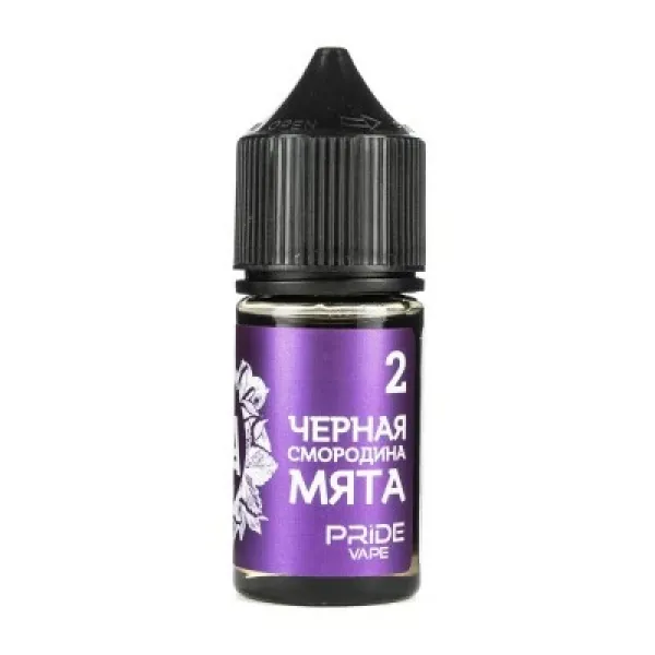 Жидкость Pride Vape Tea Salt Черная смородина мята 30 мл в Сочи
