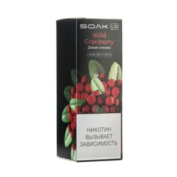 Жидкость SOAK LS Wild Cranberry 30 мл в Сочи