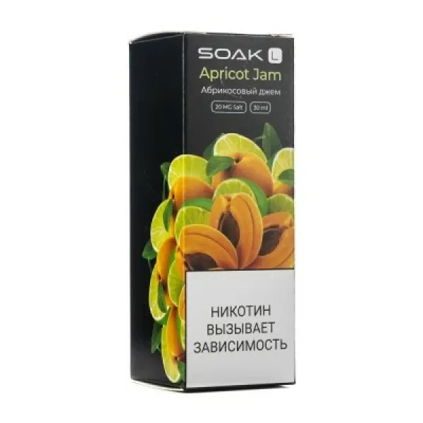 Жидкость SOAK L Apricot Jam 30 мл в Сочи