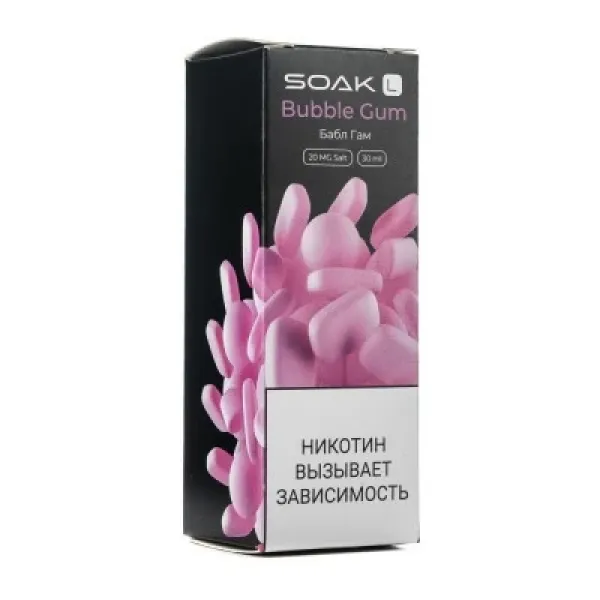 Жидкость SOAK L Bubble Gum 30 мл в Сочи