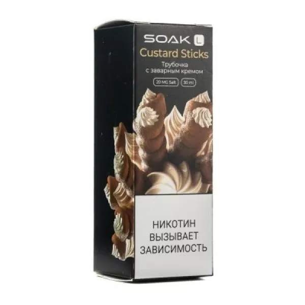 Жидкость SOAK L Custard Sticks 30 мл в Сочи