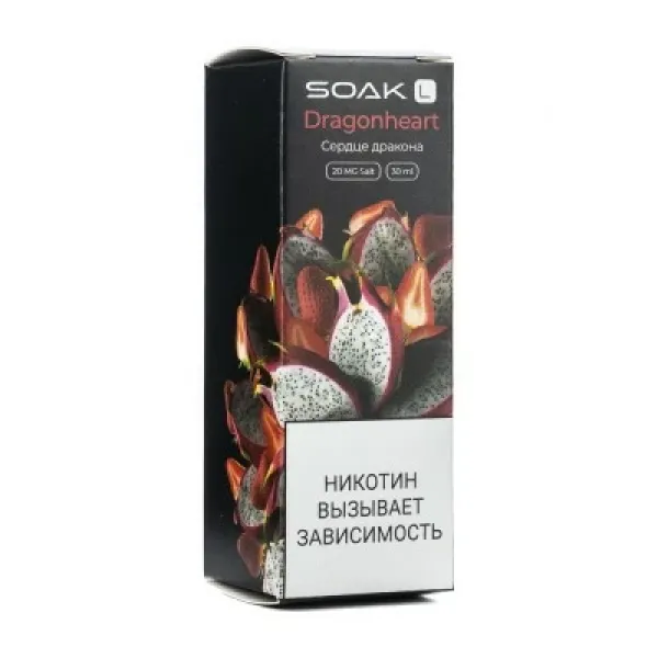 Жидкость SOAK L Dragonheart 30 мл в Сочи